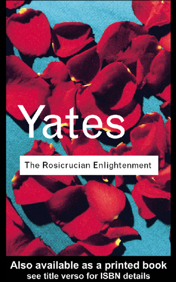 First page of The Rosicrucian Enlightenment Yates Black Nobility Religion